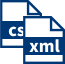 csv, xml file Image